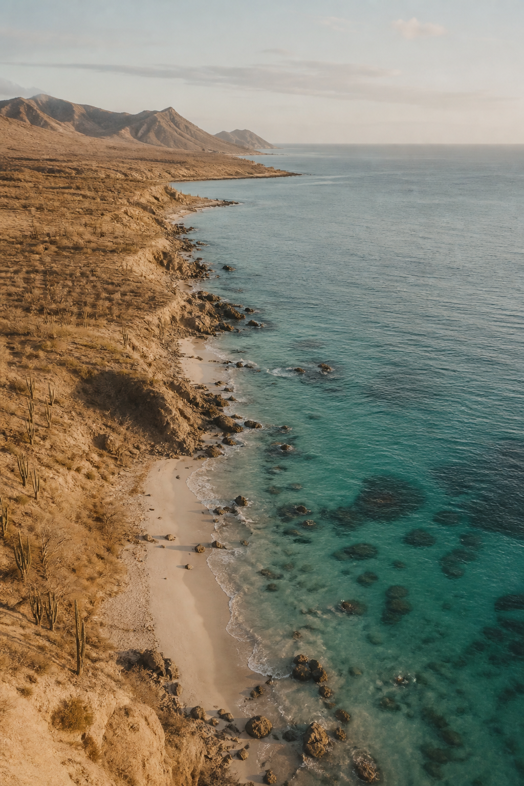 Map to Ballena on the East Cape